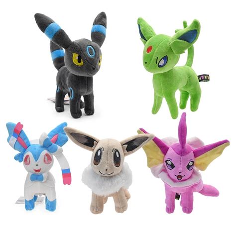 Umbreon Eevee Evolution Standing Shiny Animal Stuffed Plush Quality ...