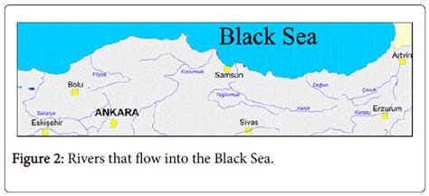 Black Sea Rivers Map