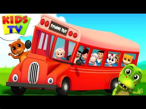 Wheels On The Bus | Junior Squad Cartoons| Songs For Babies - Videos For Kids