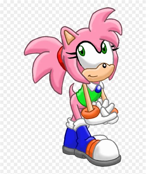 Classic Amy Rose Sprites - Classic Amy Rose Panties, HD Png Download - 570x925(#2798012) - PngFind