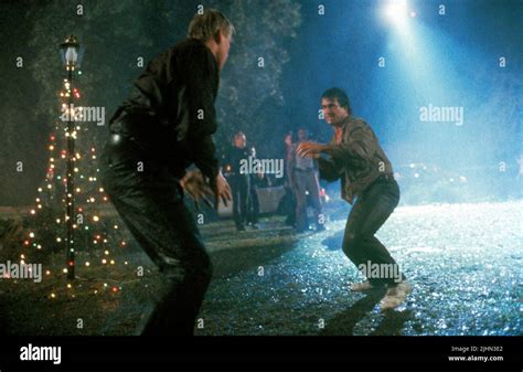 GARY BUSEY, MEL GIBSON, LETHAL WEAPON, 1987 Stock Photo - Alamy