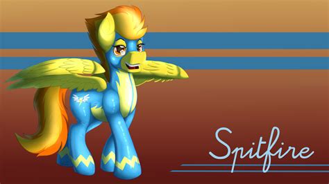 Wonderbolts Wallpaper 3: Spitfire by OokamiTheWolf1 on DeviantArt