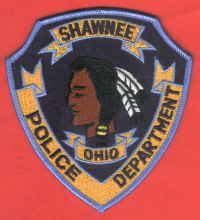 OH Shawnee Police Department 4″x4.4″ – VolkSStorm.com