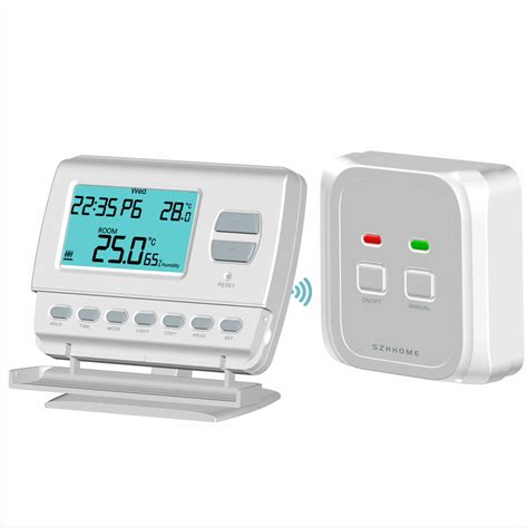 Wireless Programmable Room Thermostat - China Boiler Thermostat and ...