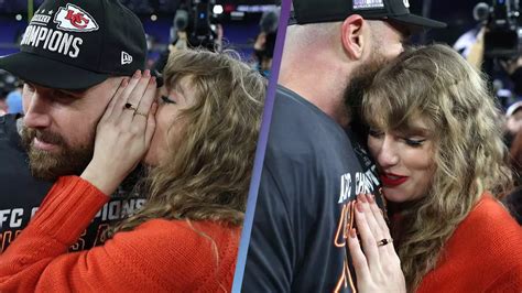 Cameras caught what ‘proud’ Taylor Swift said to tearful Travis Kelce ...