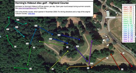 Horning's Hideout - Highland | Professional Disc Golf Association