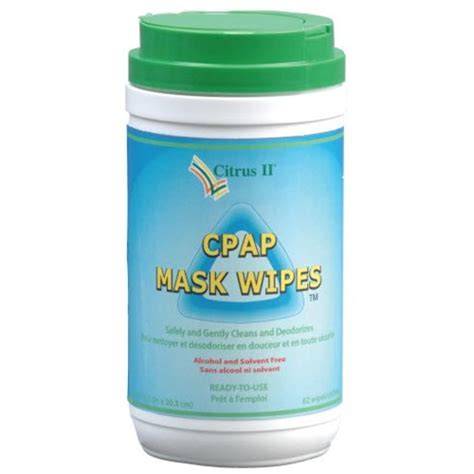 Citrus II CPAP Mask Cleaning Wipes at HealthyKin.com