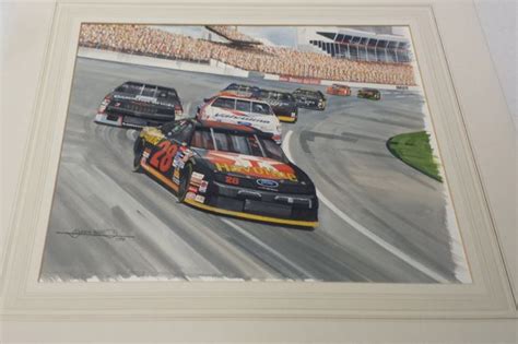 Ernie Irvan NASCAR Painting | Freck's Auto Art