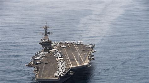 Iranian Drone Comes Close To U.S. Aircraft Carrier - U.S. Navy