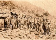 Knox County, KY --- Standing on rail: James Jim Brock (1904 - 1970) Jim ...