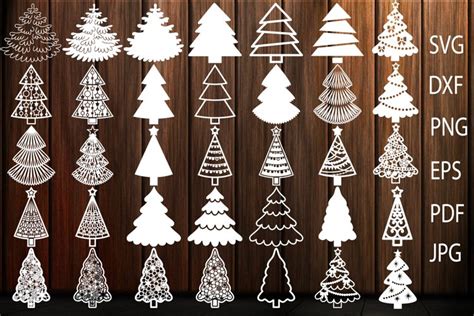 Christmas Tree SVG, Christmas Clip Art (389242)