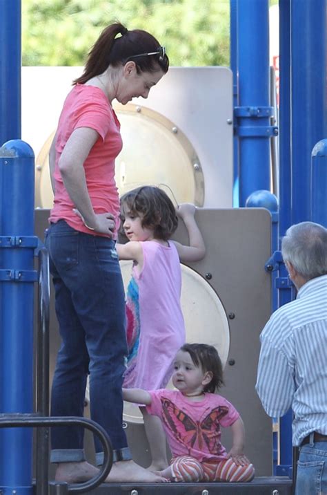 Exclusive... Alyson Hannigan & Family Having A Blast At The Park | Celeb Baby Laundry