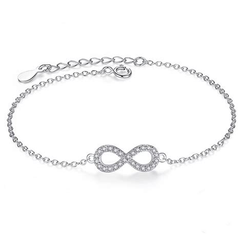 Infinity Silver Bracelet - UK and Cyprus Jewellery online store