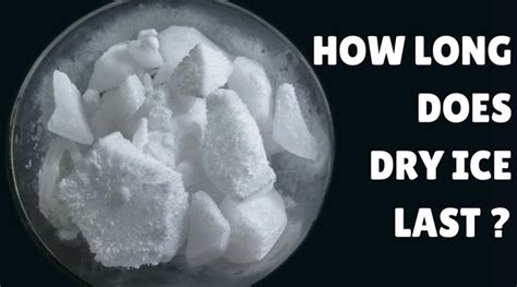 How Long Does Dry Ice Last? - The Outdoor Junkie