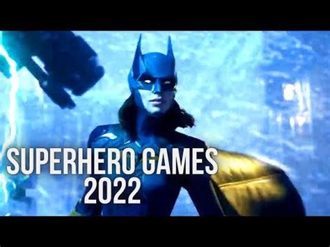 TOP 5 PS5 AMAZING SUPERHERO GAMES 2022 : gametrailers