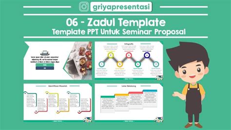 Contoh Template PowerPoint Untuk Seminar Proposal Kreatif Deh Dalam ...