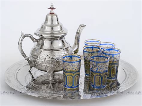 Elegant Moroccan Tea Set