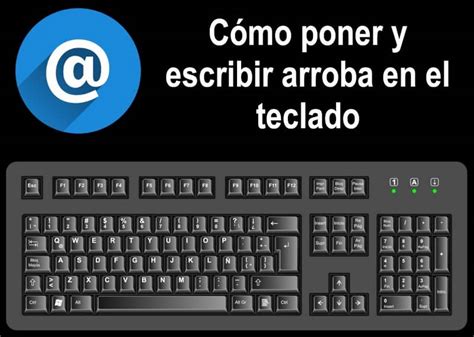 Reproducir Leer Trueno como encontrar el simbolo de arroba en mi teclado matraz empujar heno