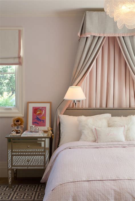 Pleated Bed Valance - Transitional - girl's room - Marie Christine Design