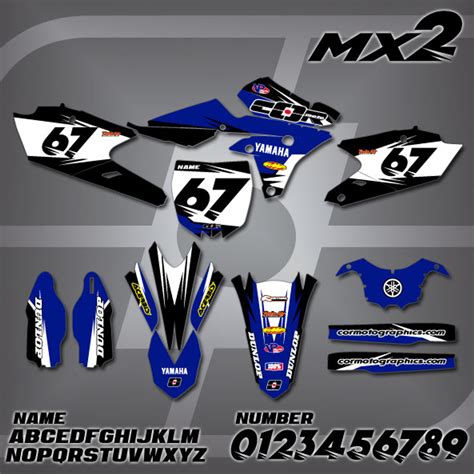 Yamaha MX2 Kit - Cor Moto Graphics