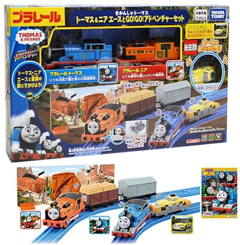 Buy Takara Tomy Tomica PraRail Thomas & Friends / Thomas & Nia Ace & Go! + Thomas Coloring ...