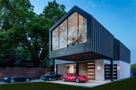 Modern home was designed for the car lover - Curbed