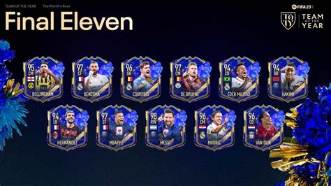 FIFA 23 TOTY: EA Sports releases Team of the Year, Karim Benzema and Messi TOTY stats leakedFIFA ...