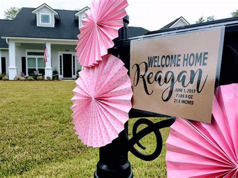 Welcome home baby sign. Our custom welcome home sign is perfect for ...