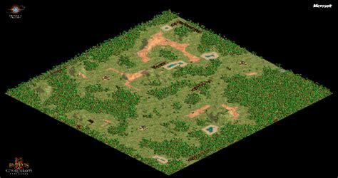 procedural generation - How can I generate random maps that feel like Age of Empires II random ...