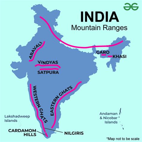 Mountain Ranges Of India India Map India World Map | Porn Sex Picture