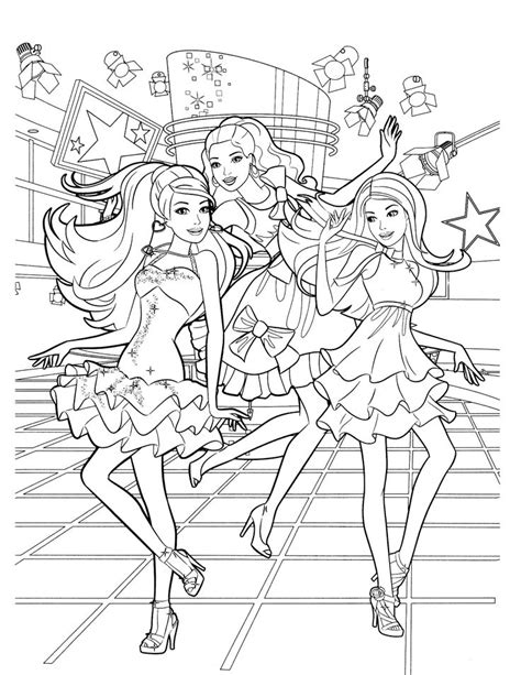 Barbie Dream House Coloring Pages at GetColorings.com | Free printable colorings pages to print ...