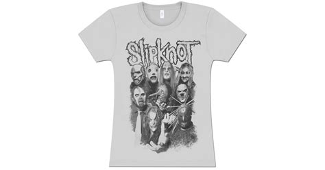 Slipknot Masks Girlie T-Shirt