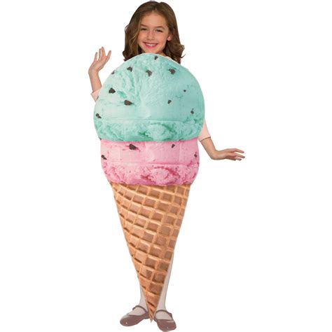 Kids Ice Cream Cone Costume - Walmart.com - Walmart.com