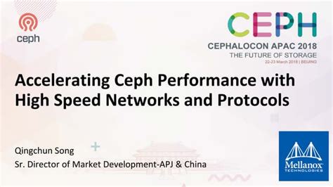 Accelerating Ceph Performance with High Speed Networks and Protocols ...