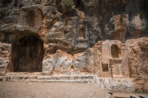 Caesarea Philippi near the Syrian and Lebanese borders — Small Town Big World | Philippi, Bible ...