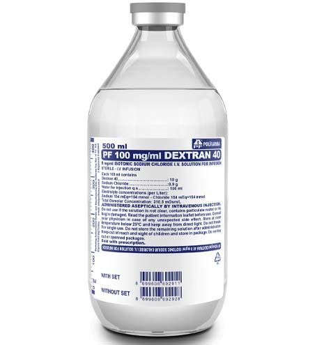 We Stand By Life - Polifarma | PF 100 MG/ML DEXTRAN 40 - 9 MG/ML ISOTONIC SODIUM CHLORIDE ...