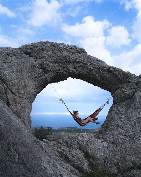 Woman Relaxing in Hammock · Free Stock Photo