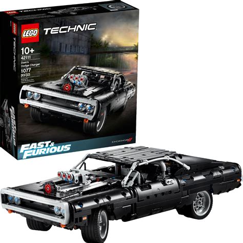 Customer Reviews: LEGO Technic Fast & Furious Dom’s Dodge Charger 42111 Race Car Building Set ...