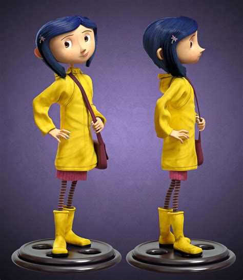 Coraline Fan Art, Juliano Souza on ArtStation at https://www.artstation.com/artwork/coraline-fan ...