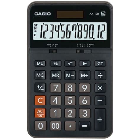 Máy tính Casio AX 12B – chính hãng – VPP Thiên Phúc Trần