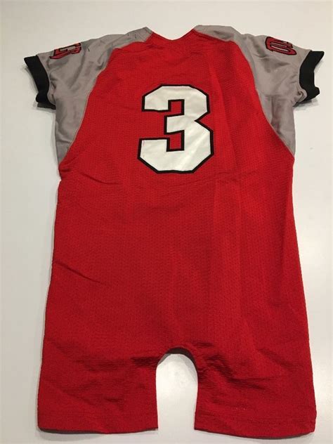 Game Worn Used Nike UNLV Runnin’ Rebels Football Jersey Size M #3 ...