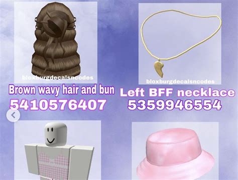 Bloxburg Id Codes For Hair