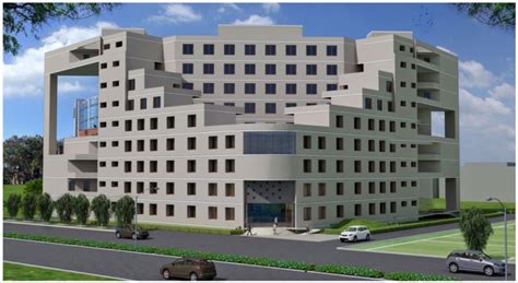 New Campus of Zakir Husain Delhi College with 11 Floor Building