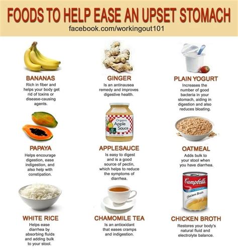 Foods To Help An Upset Stomach | Upset stomach, Stomach remedies, Food