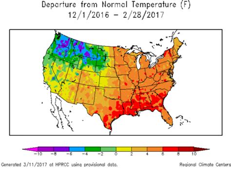 The Winter of 2016-17 in Washington State | Office of the Washington State Climatologist