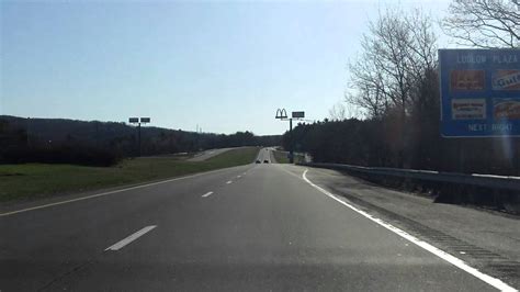 Massachusetts Turnpike (Interstate 90 Exits 6 to 8) eastbound - YouTube