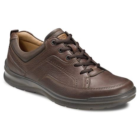 Ecco Beyond Brown Lace Up Mens Leather Shoes - Ecco from Charles Clinkard UK