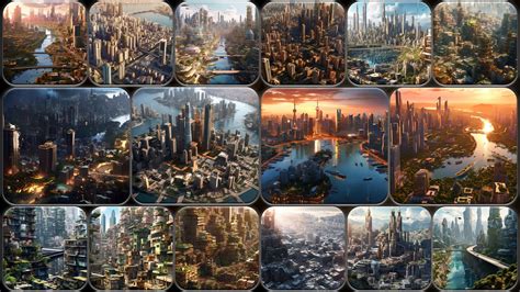 ArtStation - 200 Environment Concept - Megacities Reference Pack | 4K | v.40 | Artworks