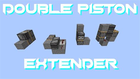 Double Piston Extender | Java 1.17.1 | Compact & Simple - YouTube