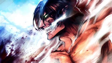 Attack On Titan Titan Eren Wallpapers - Top Free Attack On Titan Titan ...